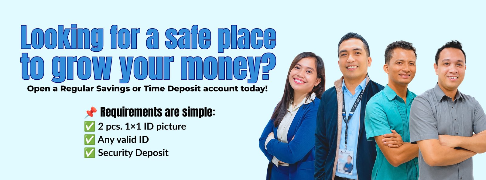 Start Something Loan-tastic — RBT Bank's loan services are now available online in all branches!